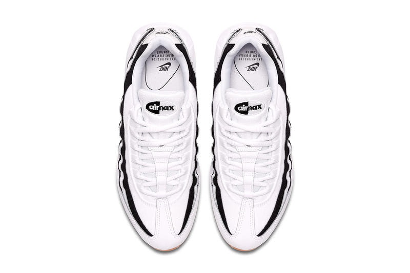 Nike がイタリアの名門サッカークラブに敬意を表して Air Max 95 “Juventus” を復刻 2003年モデルにマイナーチェンジを施したビアンコネーロを纏うAM95 日本のスニーカーブームの火付け役として今なお圧倒的な人気を誇る〈Nike（ナイキ）〉のAir Max 95より、2003年に登場した“Juventus”が復活する。本作はホワイト/ブラック、つまりビアンコネーロを纏ったイタリアの名門クラブを彷彿させる配色デザインが最大の特徴。ただし、OGモデルとは若干異なり、かかと部分のスウッシュをゴールドからブラックに、そしてアウトソールもガムソールへと変更されるなど、ディテールにマイナーチェンジが施されている。  気になる人も多いであろうAM95 “Juventus”の新モデルだが、肝心の発売日と取扱店舗は現状不明。ヘッズ諸君は、引き続き『SNKRS』ならびにキーアカウントからのアナウンスを小まめにチェックしていこう。  ちなみに、〈Nike〉とPlayStationのコラボAir Force 1のビジュアルはもうチェック済み？