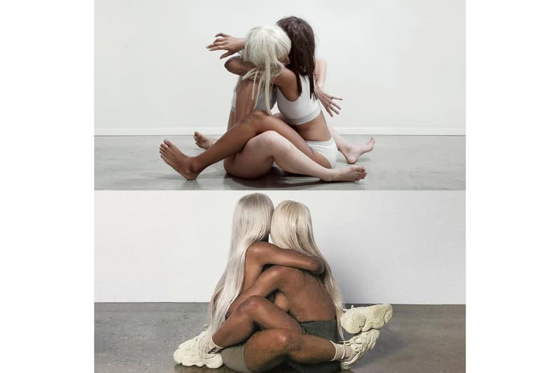 YEEZY 500 “Supermoon Yellow” の前衛的なキャンペーンビジュアルにデザイン盗用の疑いが kanye west カニエ ウエスト HYPEBEAST ハイプビースト