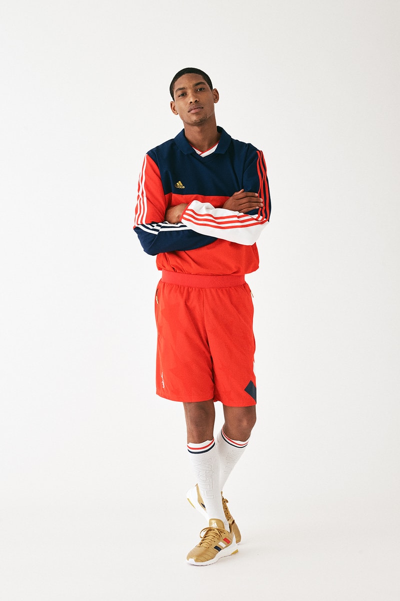 KITH x adidas よりアメリカ代表に敬意を表したコラボコレクション第3弾が登場 星条旗を再構築したサッカーウェアやW杯優勝トロフィーを彷彿とさせる黄金のコラボフットウェアがラインアップ Louis Vuitton ルイ・ヴィトン Dior ディオール Ronnie Fieg ロニー・ファイグ Virgil Abloh ヴァージル・アブロー KITH キス adidas Football アディダス フットボール 2018 FIFAワールドカップ ロシア アメリカ代表 サッカージャージ 90年代チック ゴールキーパーシャツ Primeknit UltraBOOST 6月29日 オンラインサイト HYPEBEAST ハイプビースト