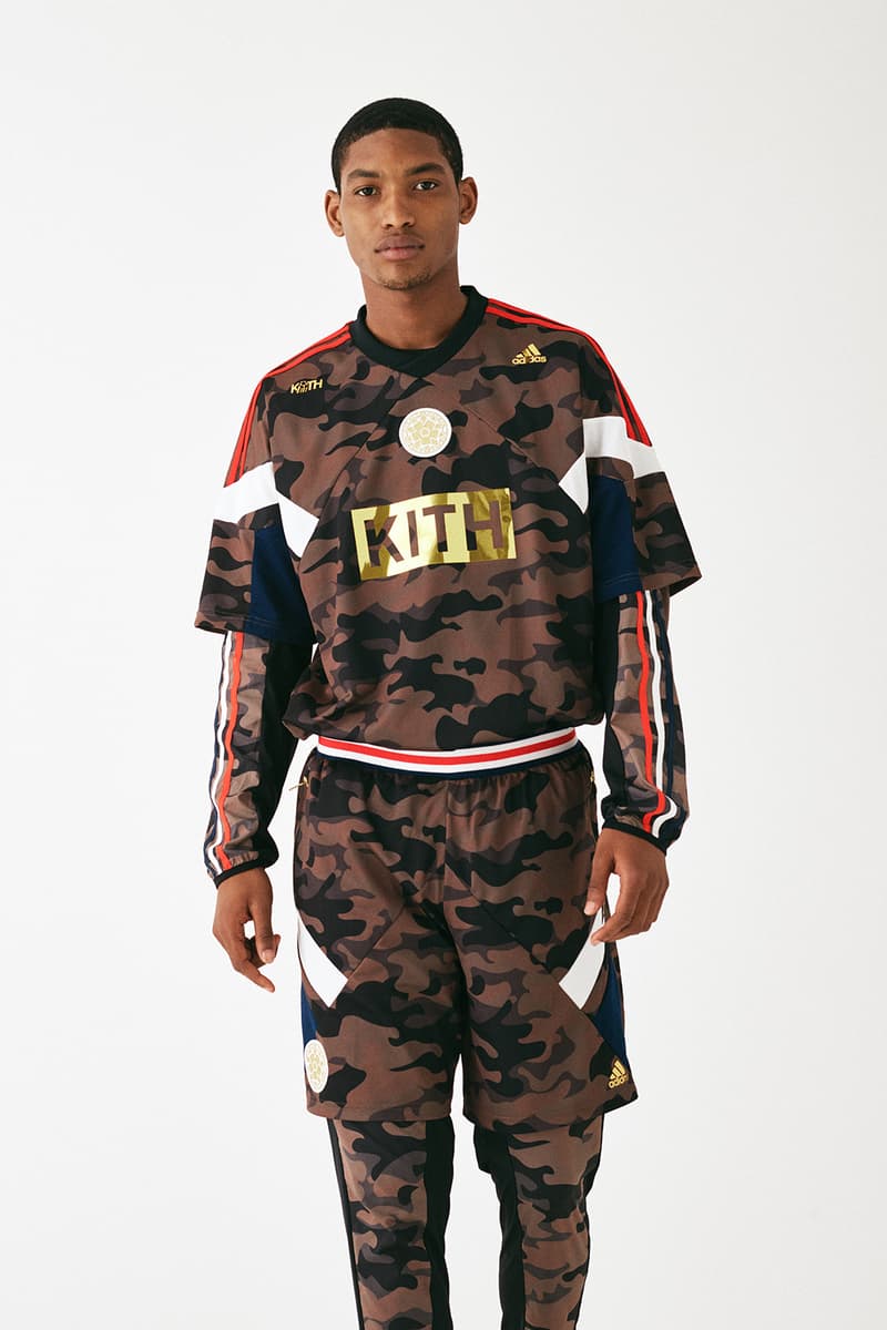 KITH x adidas よりアメリカ代表に敬意を表したコラボコレクション第3弾が登場 星条旗を再構築したサッカーウェアやW杯優勝トロフィーを彷彿とさせる黄金のコラボフットウェアがラインアップ Louis Vuitton ルイ・ヴィトン Dior ディオール Ronnie Fieg ロニー・ファイグ Virgil Abloh ヴァージル・アブロー KITH キス adidas Football アディダス フットボール 2018 FIFAワールドカップ ロシア アメリカ代表 サッカージャージ 90年代チック ゴールキーパーシャツ Primeknit UltraBOOST 6月29日 オンラインサイト HYPEBEAST ハイプビースト