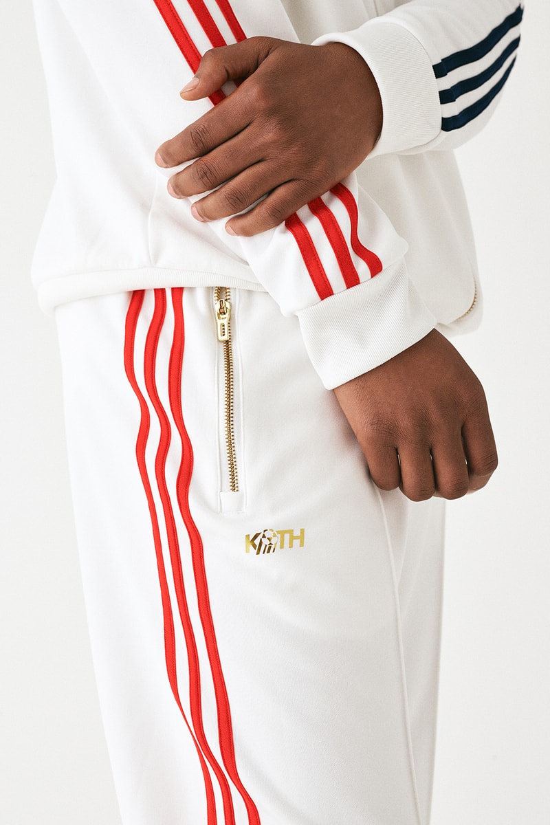 KITH x adidas よりアメリカ代表に敬意を表したコラボコレクション第3弾が登場 星条旗を再構築したサッカーウェアやW杯優勝トロフィーを彷彿とさせる黄金のコラボフットウェアがラインアップ Louis Vuitton ルイ・ヴィトン Dior ディオール Ronnie Fieg ロニー・ファイグ Virgil Abloh ヴァージル・アブロー KITH キス adidas Football アディダス フットボール 2018 FIFAワールドカップ ロシア アメリカ代表 サッカージャージ 90年代チック ゴールキーパーシャツ Primeknit UltraBOOST 6月29日 オンラインサイト HYPEBEAST ハイプビースト