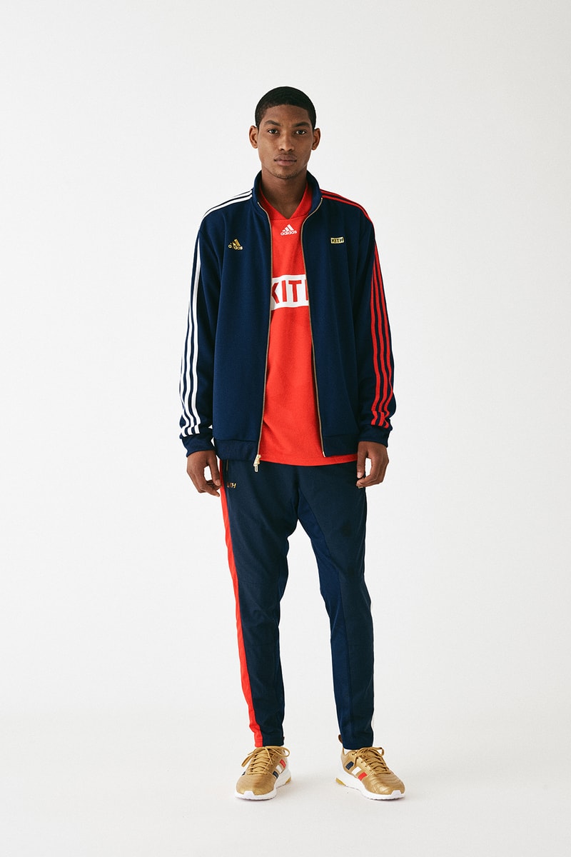 KITH x adidas よりアメリカ代表に敬意を表したコラボコレクション第3弾が登場 星条旗を再構築したサッカーウェアやW杯優勝トロフィーを彷彿とさせる黄金のコラボフットウェアがラインアップ Louis Vuitton ルイ・ヴィトン Dior ディオール Ronnie Fieg ロニー・ファイグ Virgil Abloh ヴァージル・アブロー KITH キス adidas Football アディダス フットボール 2018 FIFAワールドカップ ロシア アメリカ代表 サッカージャージ 90年代チック ゴールキーパーシャツ Primeknit UltraBOOST 6月29日 オンラインサイト HYPEBEAST ハイプビースト