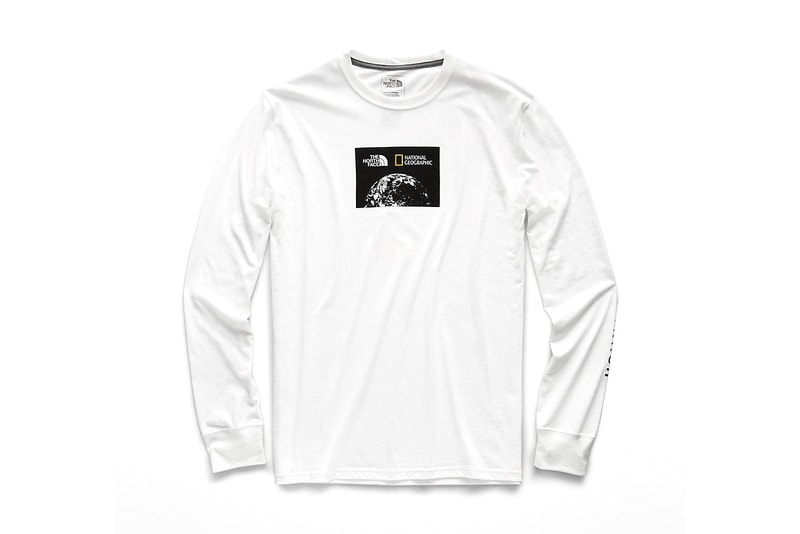 National Geographic と The North Face のタッグよりリサイクル素材使用のコラボTシャツが登場 
