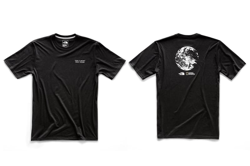 National Geographic と The North Face のタッグよりリサイクル素材使用のコラボTシャツが登場