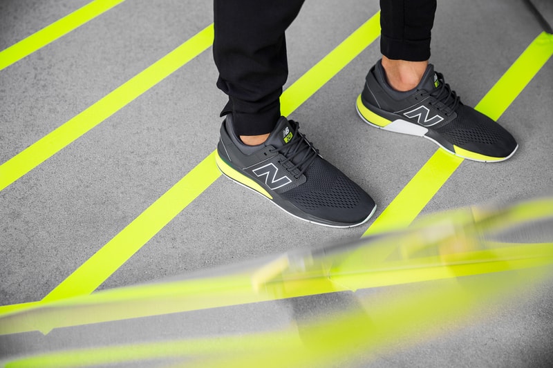 New Balance より機能性とトレンドを兼備した2018年の新モデル 247v2 が登場 〈NB〉伝統の履き心地を一層追求すると同時に、厚みのあるソールが今の気分にハマる 様々な独自クッショニングシステムが開発される今、スニーカーゲームでは“履き心地”が支持される上で欠かせないエッセンスとなっている。その履き心地において、他を圧倒するのが〈New Balance（ニュー バランス）〉だ。  ボストンに本社を置く同スポーツシューズメーカーには数字をモデル名に掲げたフラッグシップモデルが数多く存在する。その中でも24時間、7日間、人々の足元を快適にサポートするシューズとして〈NB〉の伝統的なクラフトマンシップとクオリティーを現代のテクノロジーとデザインと結び付けて誕生した247より、2018年の新モデル、247v2が登場。本作は洗練されたデザインを踏襲しつつ、ボリューム感のあるREVLITEミッドソールを採用することで、昨今のトレンドのひとつである厚みを追加。また、ワンピース構造のアッパーは左右非対称のバンプ構造でスムーズな足入れを実現したほか、足首周りを快適にサポートするライニング、フィット性に優れたブーティ構造がストレスなく足元をサポートしてくれる。  進化を遂げた247v2は11,000円（税抜）で、6月30日（土）より全国の〈New Balance〉取扱店舗にて発売。また、発売日同日の0時にから渋谷に24時間限定で登場する“247 POP-UP STORE”では、247v2のキーモデル“TRITIUM PACK”の販売に加えて、Disclosure（ディスクロージャー）やSam Smith（サム・スミス）の映像などを手がけるロンドンのアーティスト、Kate Moross（ケイト・モーロス）を招聘し、来場者参加型アートコンテンツも用意しているとのことだ。夏のワードローブに色を添える一足をいち早く手に入れるために、是非足を運んでみてはいかがだろうか。