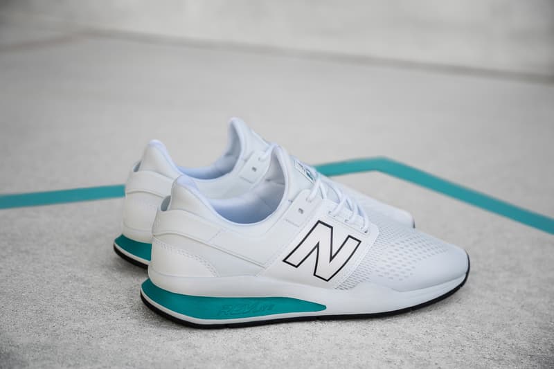 New Balance より機能性とトレンドを兼備した2018年の新モデル 247v2 が登場 〈NB〉伝統の履き心地を一層追求すると同時に、厚みのあるソールが今の気分にハマる 様々な独自クッショニングシステムが開発される今、スニーカーゲームでは“履き心地”が支持される上で欠かせないエッセンスとなっている。その履き心地において、他を圧倒するのが〈New Balance（ニュー バランス）〉だ。  ボストンに本社を置く同スポーツシューズメーカーには数字をモデル名に掲げたフラッグシップモデルが数多く存在する。その中でも24時間、7日間、人々の足元を快適にサポートするシューズとして〈NB〉の伝統的なクラフトマンシップとクオリティーを現代のテクノロジーとデザインと結び付けて誕生した247より、2018年の新モデル、247v2が登場。本作は洗練されたデザインを踏襲しつつ、ボリューム感のあるREVLITEミッドソールを採用することで、昨今のトレンドのひとつである厚みを追加。また、ワンピース構造のアッパーは左右非対称のバンプ構造でスムーズな足入れを実現したほか、足首周りを快適にサポートするライニング、フィット性に優れたブーティ構造がストレスなく足元をサポートしてくれる。  進化を遂げた247v2は11,000円（税抜）で、6月30日（土）より全国の〈New Balance〉取扱店舗にて発売。また、発売日同日の0時にから渋谷に24時間限定で登場する“247 POP-UP STORE”では、247v2のキーモデル“TRITIUM PACK”の販売に加えて、Disclosure（ディスクロージャー）やSam Smith（サム・スミス）の映像などを手がけるロンドンのアーティスト、Kate Moross（ケイト・モーロス）を招聘し、来場者参加型アートコンテンツも用意しているとのことだ。夏のワードローブに色を添える一足をいち早く手に入れるために、是非足を運んでみてはいかがだろうか。