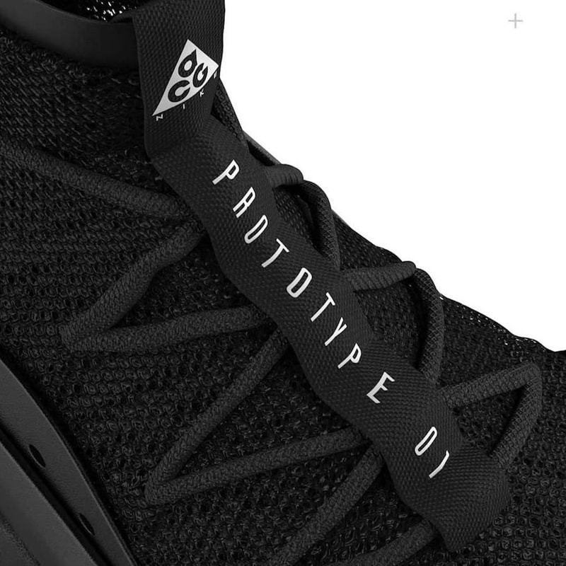 Nike の最新技術 Flyprint と ACG の架空コラボをテーマにした話題のコンセプトビジュアル