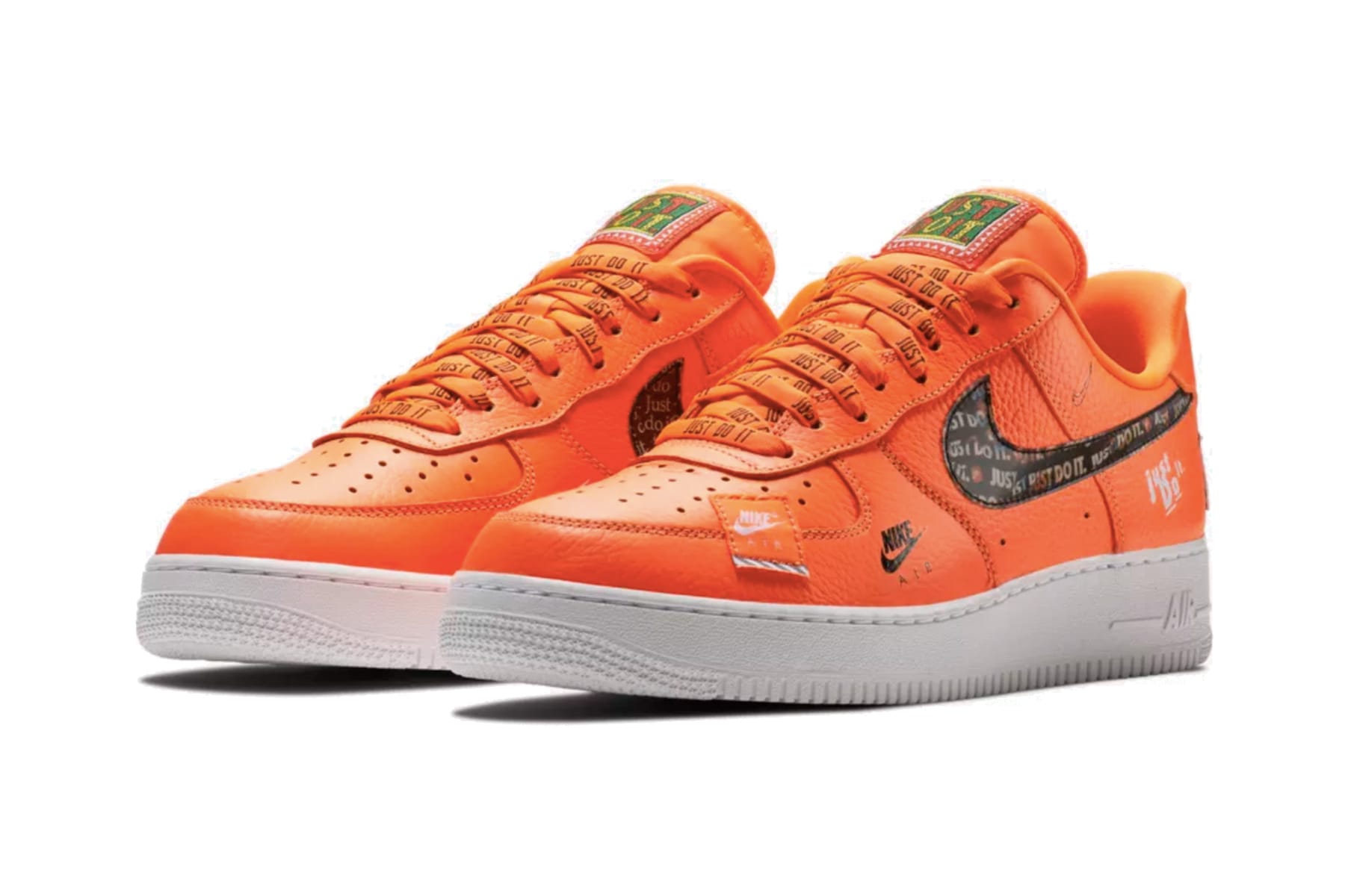 nike air force 1 just do it sneakers