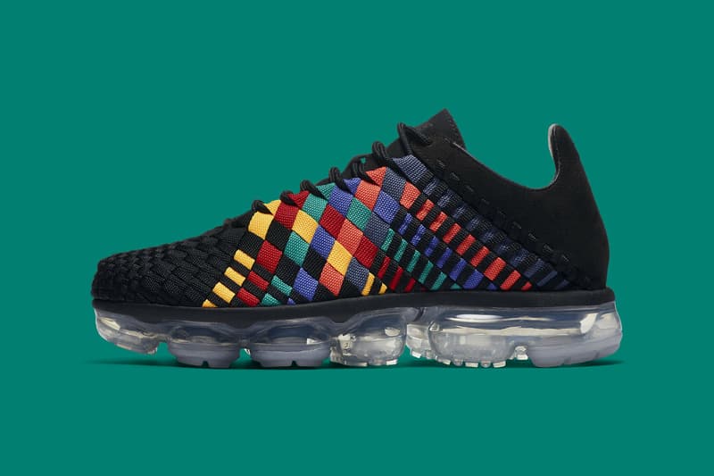 Nike より全6色のウーブンアッパーで構成された Air VaporMax Inneva の新色モデルが登場 〈Nike〉の代名詞的存在であるスウッシュをサイドから排除し、アーバンライクなバケット織りで個性を表現 Virgil Abloh ヴァージル・アブロー Nike ナイキ Ronnie Fieg ロニー・ファイグ Air VaporMax Inneva エア ヴェイパーマックス イネバ ウーブンアッパー VaporMaxソール 5色 Dream Weaver 6月7日（木） 30,240円（税込） SNKRS HYPEBEAST ハイプビースト