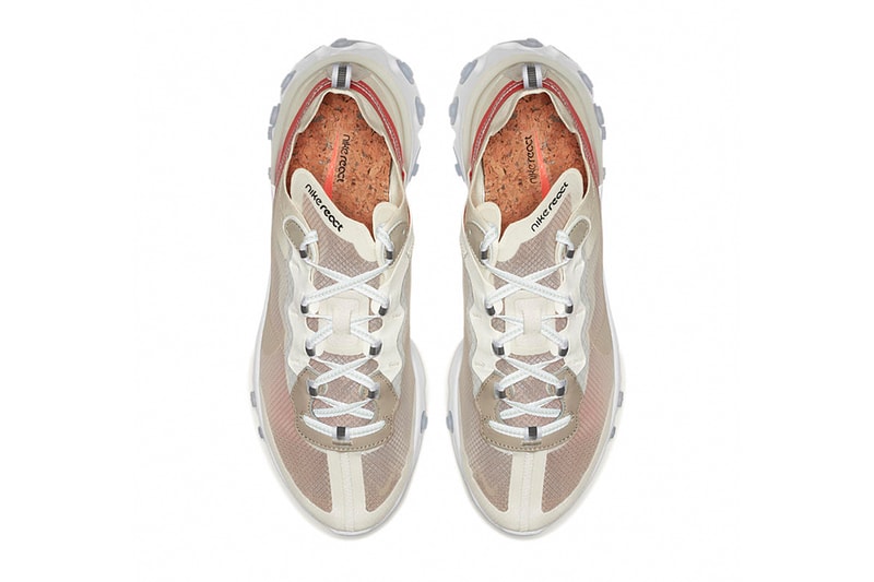 話題性抜群の新作 Nike React Element 87 の公式ビジュアルが登場 半透明素材のアッパーと歪なソールユニットを融合させた注目作が遂にドロップ UNDERCOVER アンダーカバー 2018年秋冬コレクション Nike React Element 87 ナイキ リアクト エレメント 87 Nike ナイキ 公式ビジュアル NIKE.COM Reactフォーム 半透明 160ドル 約17,598円 PlayStation Air Force 1 Low Air Max 95 “Juventus” HYPEBEAST ハイプビースト