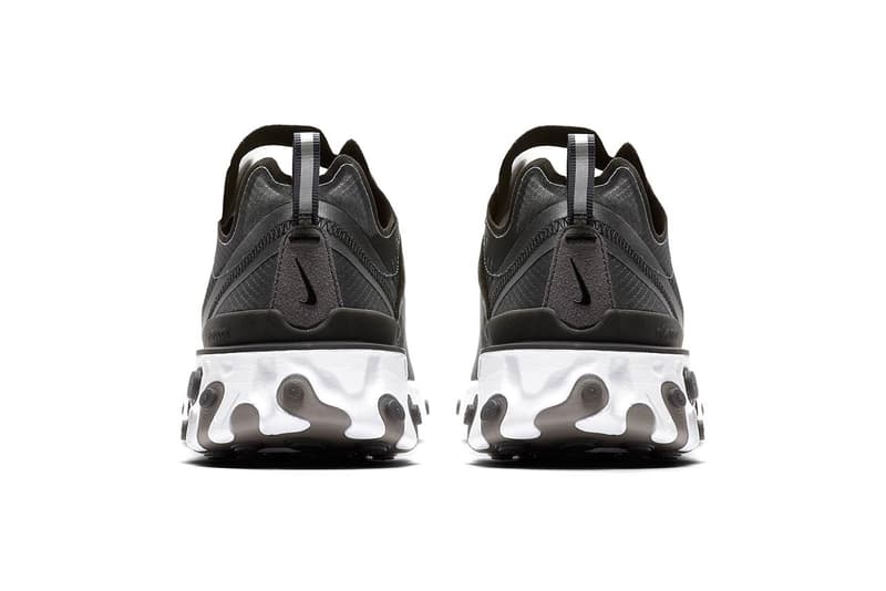 話題性抜群の新作 Nike React Element 87 の公式ビジュアルが登場 半透明素材のアッパーと歪なソールユニットを融合させた注目作が遂にドロップ UNDERCOVER アンダーカバー 2018年秋冬コレクション Nike React Element 87 ナイキ リアクト エレメント 87 Nike ナイキ 公式ビジュアル NIKE.COM Reactフォーム 半透明 160ドル 約17,598円 PlayStation Air Force 1 Low Air Max 95 “Juventus” HYPEBEAST ハイプビースト