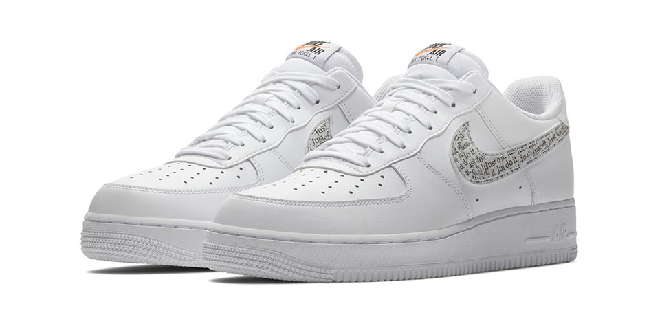 Nike Just Do It 30周年記念パックに今度は Air Force 1 が追加 Hypebeast Jp Nike Just Do It 30周年記念パックに今度は Air Force 1 が追加 Hypebeast Jp