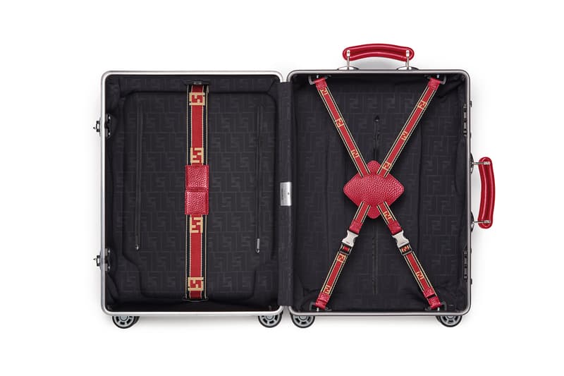 FENDI x RIMOWA よりシンボリックなコラボラゲージバッグ第2弾が登場 紙飛行機モチーフのレザーアクセや〈FENDI〉ロゴで唯一無二の高級感を演出 Supreme シュプリーム Off-White™ オフホワイト プレミアムラゲージメーカー RIMOWA リモワ FENDI フェンディ 紙飛行機 レザーアクセサリー レッド ネイビー HYPEBEAST ハイプビースト