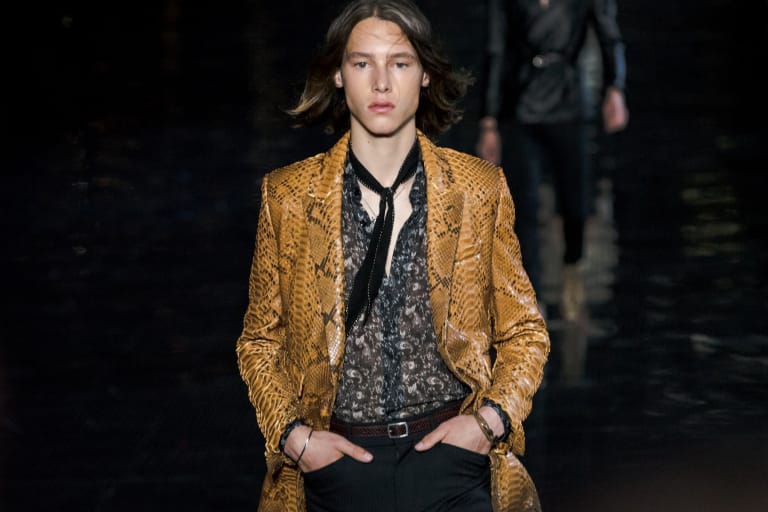 ウエスタンスタイルに想いを馳せた Saint Laurent 2019年春夏メンズコレクション