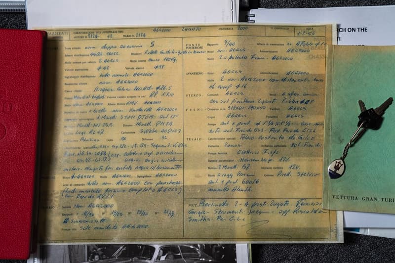 1956年に製造された希少性の高いスーパーカー Maserati A6G / 2000 がオークションに登場