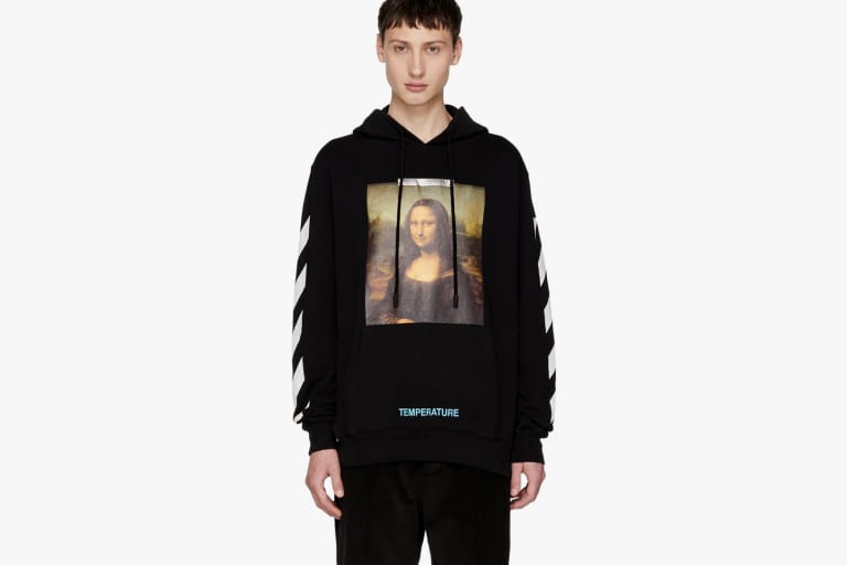 Off-White™ が SSENSE 限定で “モナ・リザ” フーディを発売