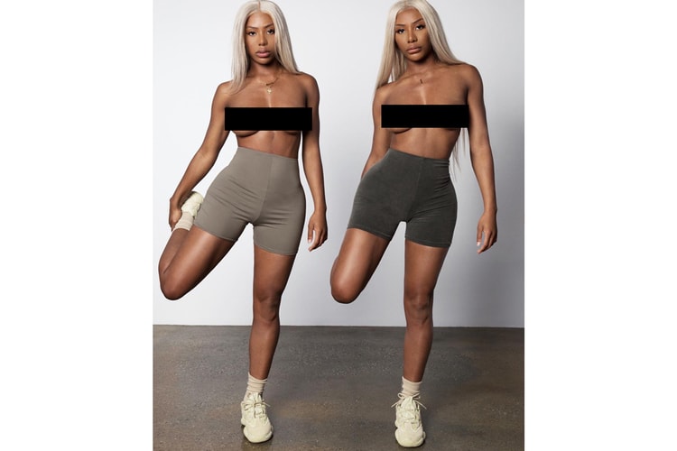 Kanye West が YEEZY 500 “Supermoon Yellow” の発売を祝したヌードキャンペーンビジュアルを公開