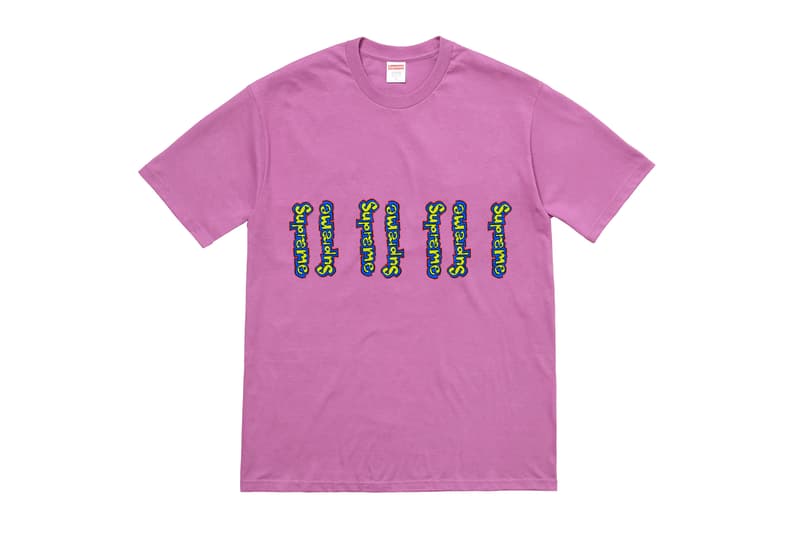 モナ・リザや Gonz の新ロゴが登場する Supreme 2018年夏のTシャツコレクション 売上金はトランプ政権の移民へ対するポリシーで損大な被害を受ける子供や家族たちに寄付 〈Supreme(シュプリーム)〉の2019年春夏シーズンもいよいよ最終盤に突入。そして、今週末の#WEEK19の目玉は、今季の第2弾となるTシャツコレクションだろう。 いつもと同じく、U.S.製のコットンボディで構成される最新デリバリーは、〈Sup〉らしい遊びを感じさせるラインアップとなっている。ヒンドゥー教の神の一柱であるガネーシャを筆頭に、叩き割ったようなオーバーレイがかかるモナ・リザ、マルチカラーの宝石ロゴやタコなど、各種Tシャツのフロントには質の高いプリント技術でありそうでなかったグラフィックが施されている。また、GonzことMark Gonzales(マーク・ゴンザレス)デザインのS/Sも登場し、6月30日(土)には合計7種類のTシャツが様々なボディカラーで展開されることとなる。 なお、前述のサマーTシャツの売上は、Donald Trump(ドナルド・トランプ)政権の移民へ対するポリシーで損大な被害を受ける子供たちや援助を必要とする家族たちを守る組織へと寄付されるようだ。〈Supreme〉からの寄付金は非営利団体「Act Blue」を介して、「アメリカ自由人権協会(ACLU)」やUNHCR特使のAngelina Jolie(アンジェリーナ・ジョリー)が2005年に「立ち上げた弁護を必要とする子どもたちのための組織(Kids in Need of Defense)」に届けられるという。 〈Supreme〉のTシャツコレクションのラインアップ一覧は、上のフォトギャラリーからご確認を。ちなみに、あの即完必至のスニーカーなどもリストアップした見逃したくない今週のリリースアイテム9選はもうチェック済み?