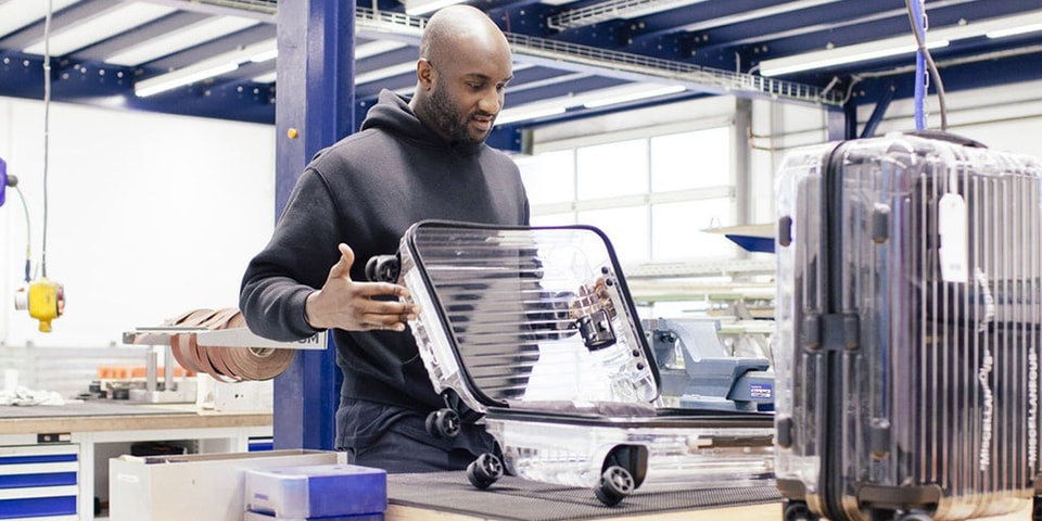 Off-White™ x RIMOWA によるコラボスーツケースの公式ビジュアルが公開 