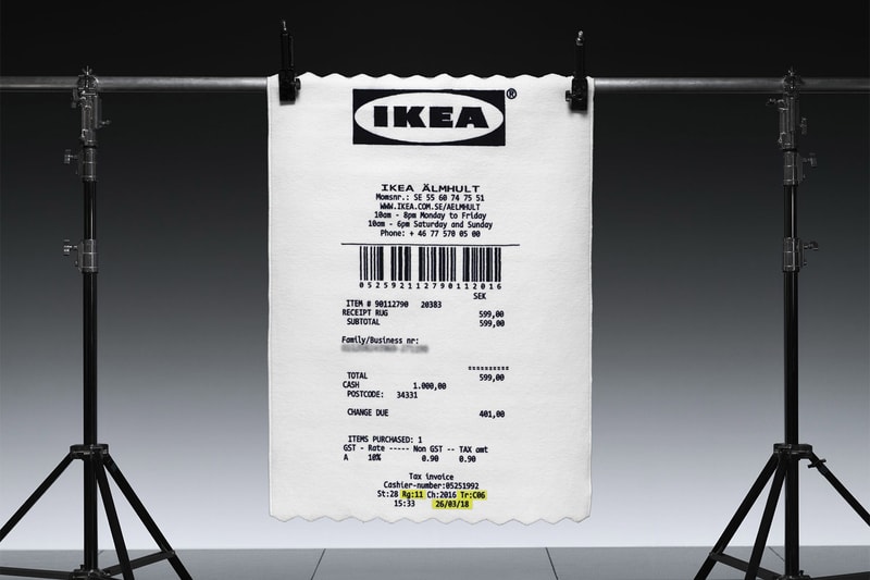 ヴァージル・アブロー x IKEA による “MARKERAD” 一部アイテムのオフィシャルイメージが公開 virgil abloh イケア HYPEBEAST ハイプビースト