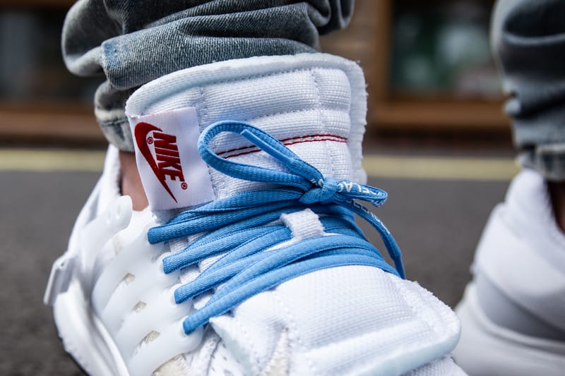 off white presto blue laces