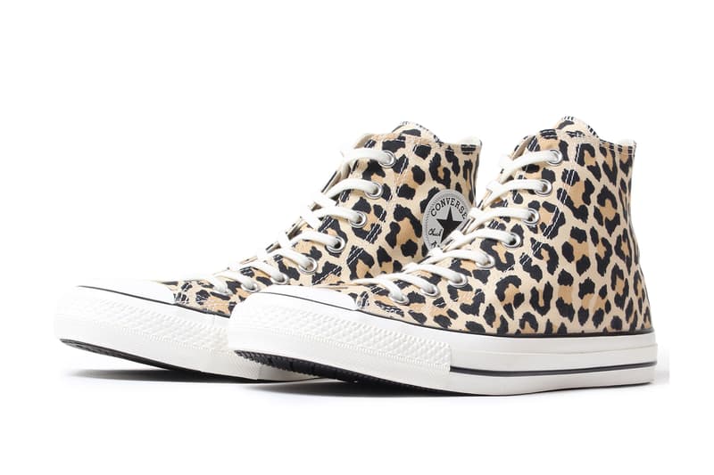 WACKO MARIA x CONVERSE よりレオパード柄が大人の色気を醸すコラボ ALL STAR 100 HI が登場 ワコマリア コンバース オールスター