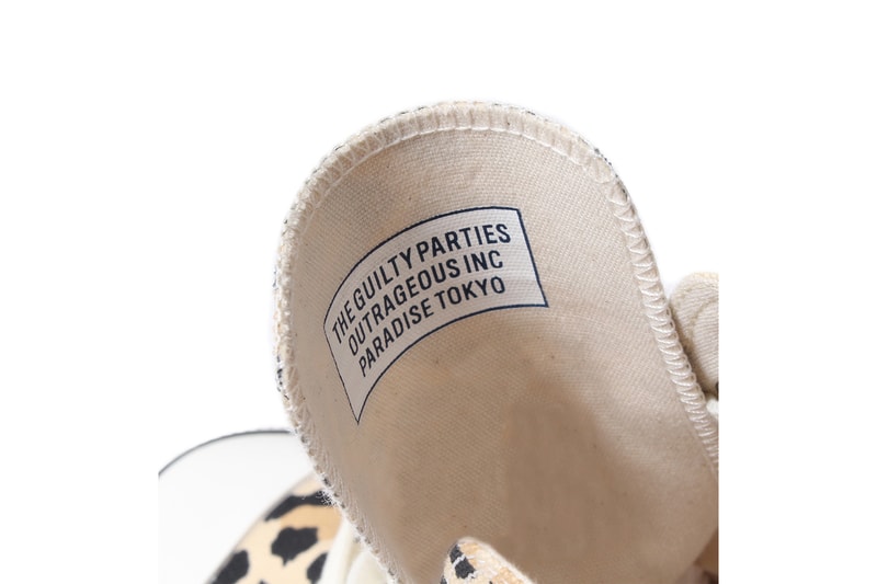 WACKO MARIA x CONVERSE よりレオパード柄が大人の色気を醸すコラボ ALL STAR 100 HI が登場 ワコマリア コンバース オールスター 