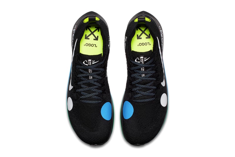 Off-White™ x Nike Zoom Fly Mercurial Flyknit の詳細情報が SNKRS 上に登場