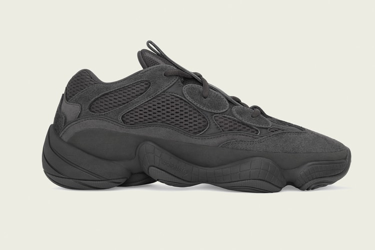 adidas が Kanye West とのコラボスニーカー YEEZY 500 “Utility Black” の国内発売日&取扱店舗の公式情報を発表