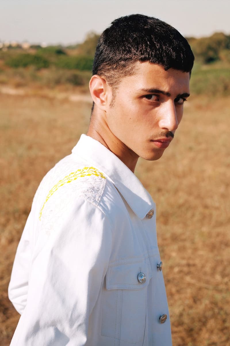 中東 パレスチナ イスラエル 社会的 メッセージ ADISH 2019 春夏 ルックブック アディッシュ