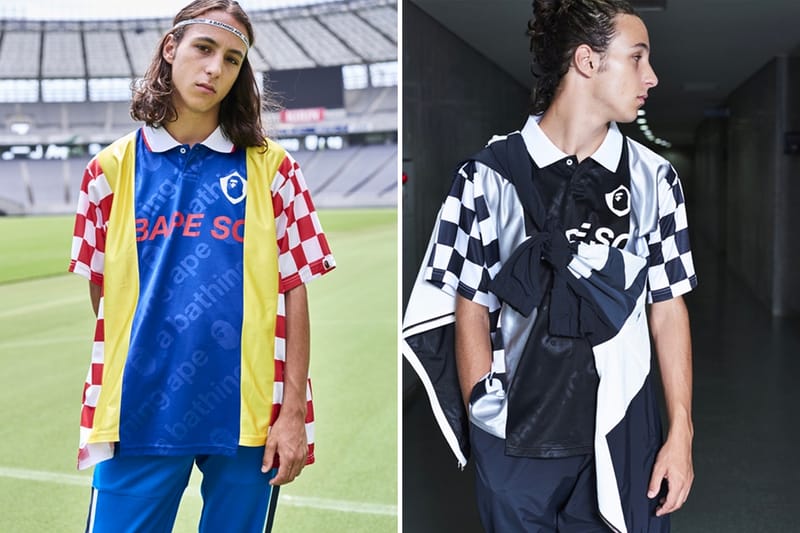 A BATHING APE® よりサッカーをテーマとした新作フットボールコレクションが登場