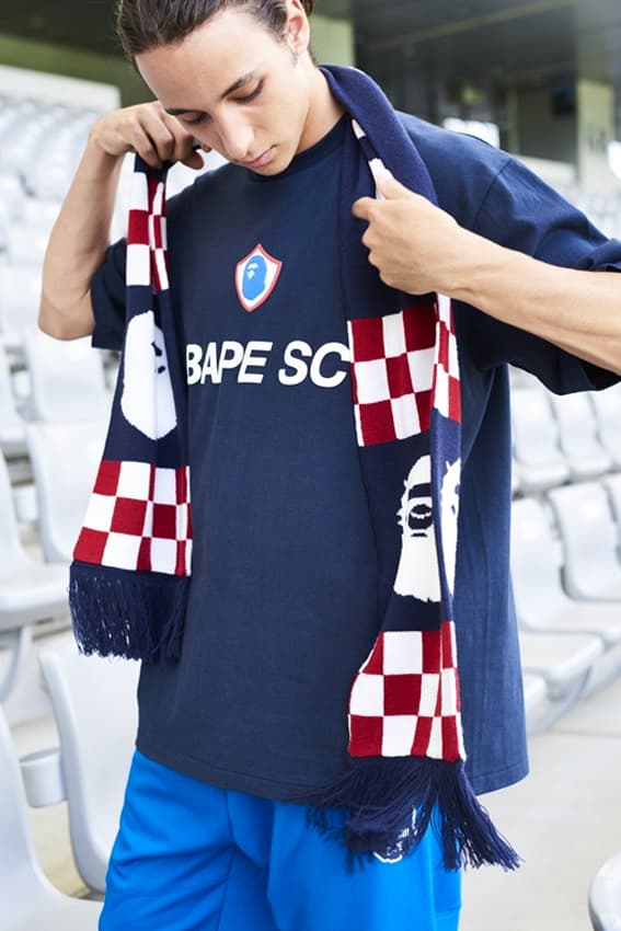 A BATHING APE® BAPE ベイプ エイプ サッカー フットボール ルックブック lookbook HYPEBEAST ハイプビースト