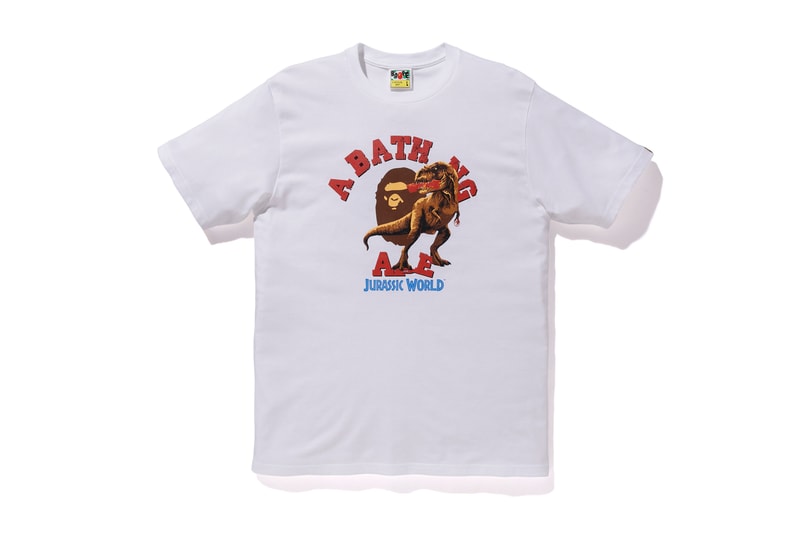 A BATHING APE® より公開目前の映画『ジュラシック・ワールド』とのコラボアイテムの数々が登場
