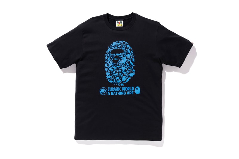 A BATHING APE® より公開目前の映画『ジュラシック・ワールド』とのコラボアイテムの数々が登場