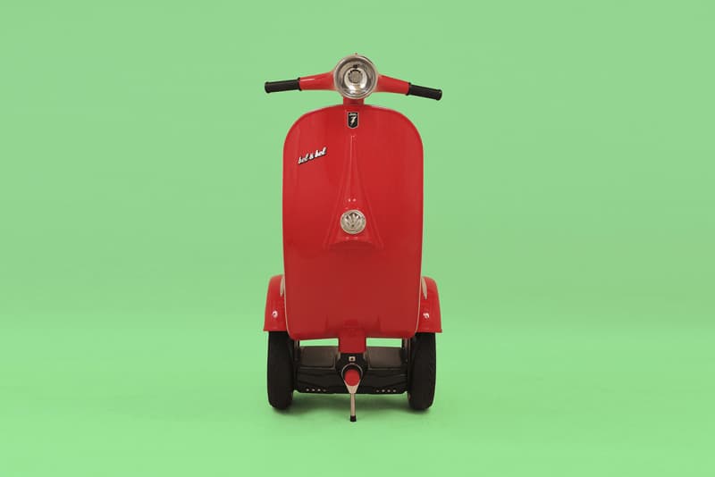 スマホ操作を可能とした Vespa 顔のセグウェイ “Z-Scooter” が登場 過去と未来を繋ぐポピュラーなデザインと機能性を兼ね備えた1台が誕生 バルセロナ Bel & Bel Studio ベルベルスタジオ Vespa ヴェスパ 自立型電動セグウェイ Z-Scooter Corradino D’Ascanio コラディーノ・ダスカニオ 時速20km 3~4時間 充電 25km Bluetooth スマートフォン 5,950ユーロ 約782,000円 HYPEBEAST ハイプビースト