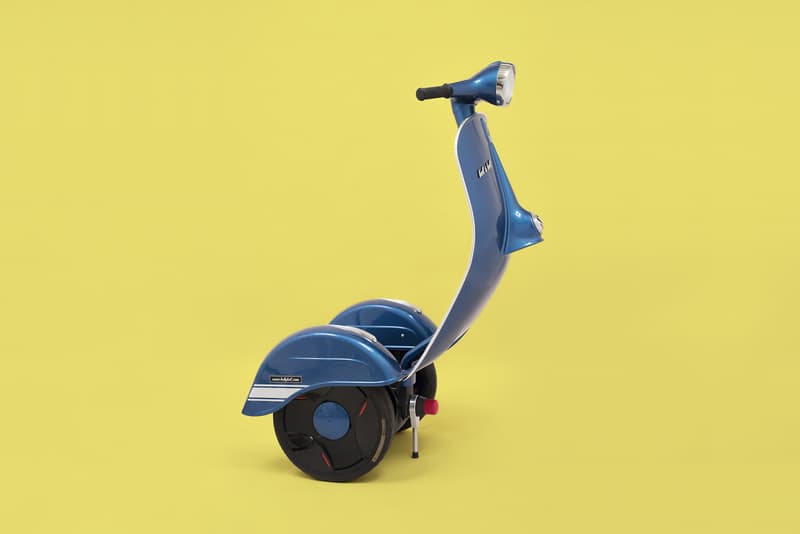 スマホ操作を可能とした Vespa 顔のセグウェイ “Z-Scooter” が登場 過去と未来を繋ぐポピュラーなデザインと機能性を兼ね備えた1台が誕生 バルセロナ Bel & Bel Studio ベルベルスタジオ Vespa ヴェスパ 自立型電動セグウェイ Z-Scooter Corradino D’Ascanio コラディーノ・ダスカニオ 時速20km 3～4時間 充電 25km Bluetooth スマートフォン 5,950ユーロ 約782,000円 HYPEBEAST ハイプビースト