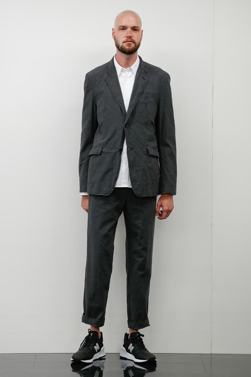 ブレることなく機能美を追求し続けた COMME des GARÇONS HOMME 2019年春夏コレクション 細部まで渡辺淳弥らしい気の利いたギミック盛りだくさんの最新アイテムをチェック 渡辺淳弥 COMME des GARÇONS HOMME コム デ ギャルソン オム 2019年春夏コレクション New Balance ニューバランス フットウェア ジャカードデザイン リラックスシルエット アーバン ミリタリー HYPEBEAST ハイプビースト