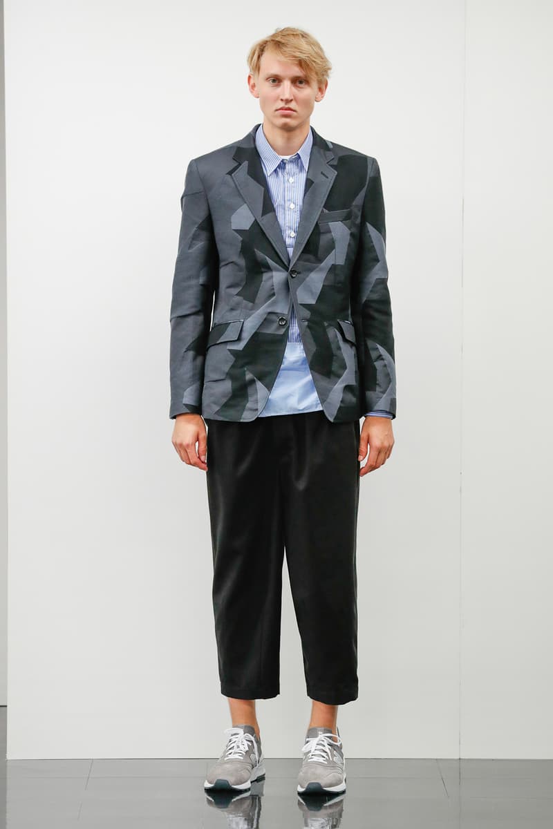 ブレることなく機能美を追求し続けた COMME des GARÇONS HOMME 2019年春夏コレクション 細部まで渡辺淳弥らしい気の利いたギミック盛りだくさんの最新アイテムをチェック 渡辺淳弥 COMME des GARÇONS HOMME コム デ ギャルソン オム 2019年春夏コレクション New Balance ニューバランス フットウェア ジャカードデザイン リラックスシルエット アーバン ミリタリー HYPEBEAST ハイプビースト