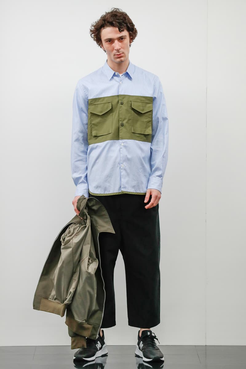 ブレることなく機能美を追求し続けた COMME des GARÇONS HOMME 2019年春夏コレクション 細部まで渡辺淳弥らしい気の利いたギミック盛りだくさんの最新アイテムをチェック 渡辺淳弥 COMME des GARÇONS HOMME コム デ ギャルソン オム 2019年春夏コレクション New Balance ニューバランス フットウェア ジャカードデザイン リラックスシルエット アーバン ミリタリー HYPEBEAST ハイプビースト
