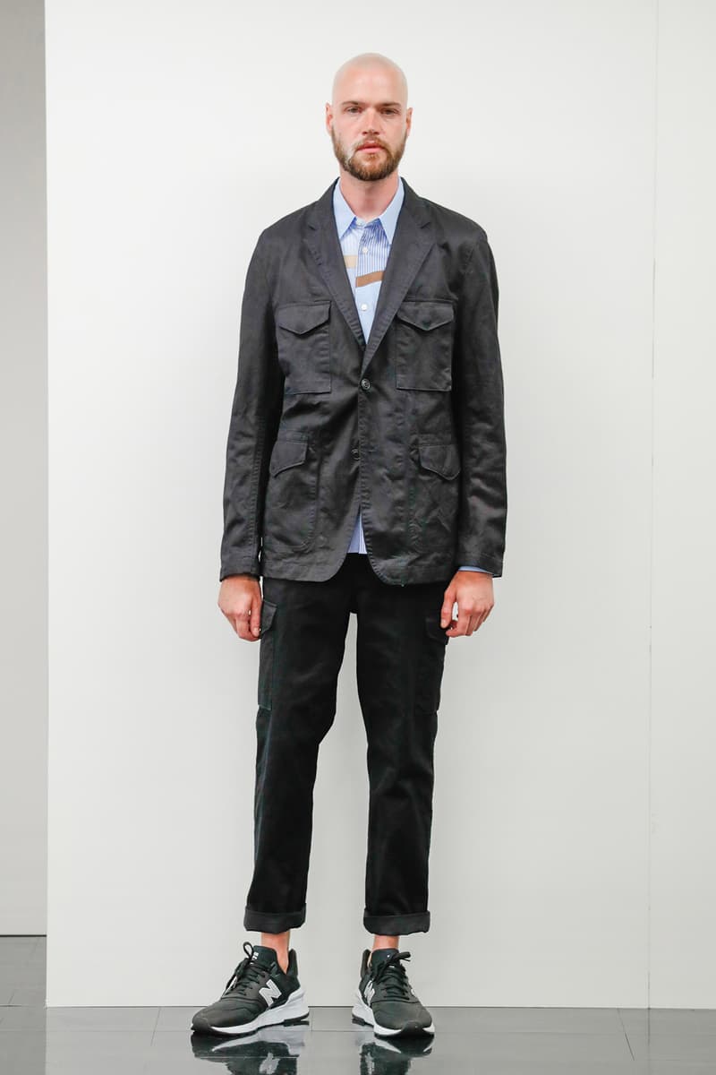 ブレることなく機能美を追求し続けた COMME des GARÇONS HOMME 2019年春夏コレクション 細部まで渡辺淳弥らしい気の利いたギミック盛りだくさんの最新アイテムをチェック 渡辺淳弥 COMME des GARÇONS HOMME コム デ ギャルソン オム 2019年春夏コレクション New Balance ニューバランス フットウェア ジャカードデザイン リラックスシルエット アーバン ミリタリー HYPEBEAST ハイプビースト