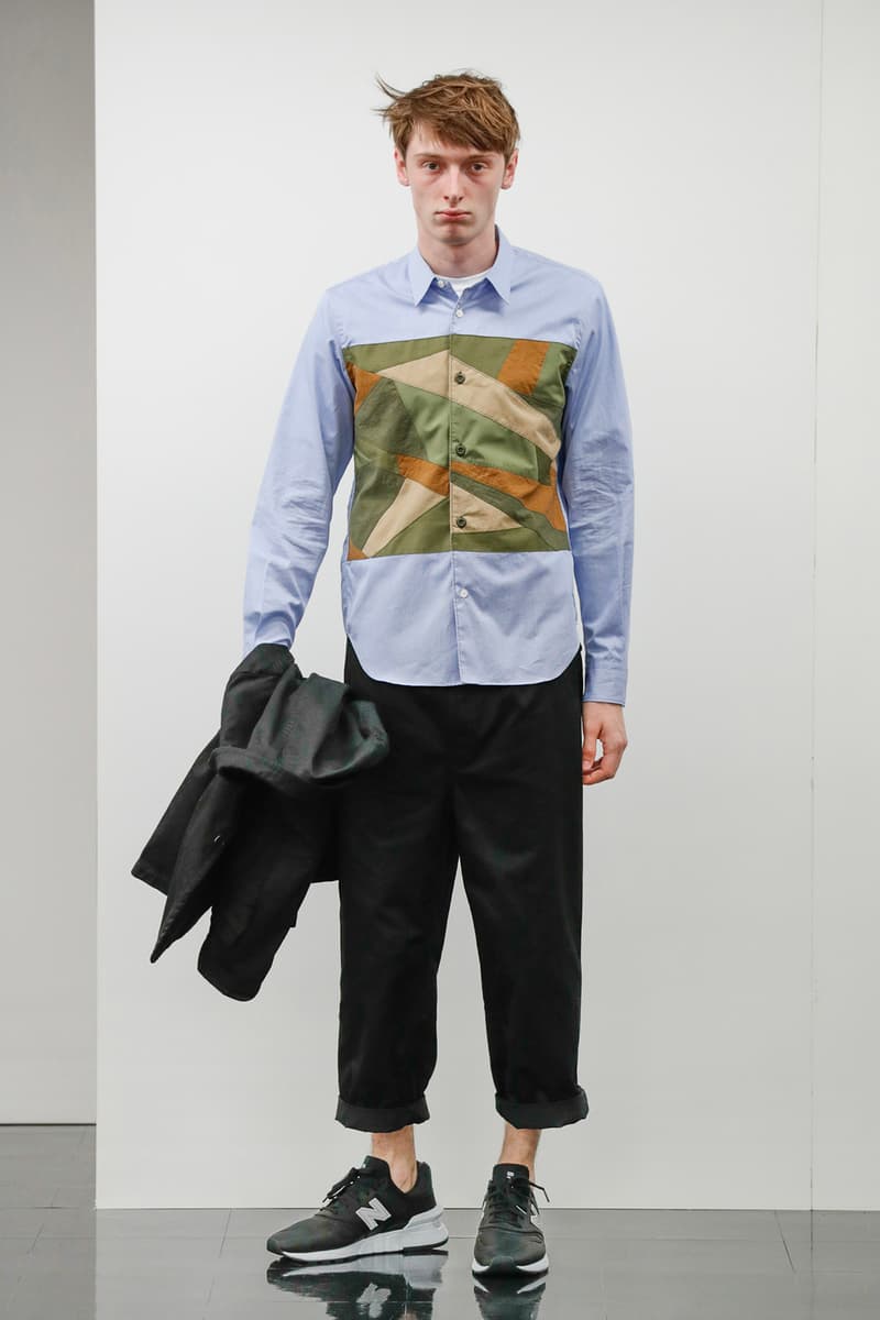 ブレることなく機能美を追求し続けた COMME des GARÇONS HOMME 2019年春夏コレクション 細部まで渡辺淳弥らしい気の利いたギミック盛りだくさんの最新アイテムをチェック 渡辺淳弥 COMME des GARÇONS HOMME コム デ ギャルソン オム 2019年春夏コレクション New Balance ニューバランス フットウェア ジャカードデザイン リラックスシルエット アーバン ミリタリー HYPEBEAST ハイプビースト