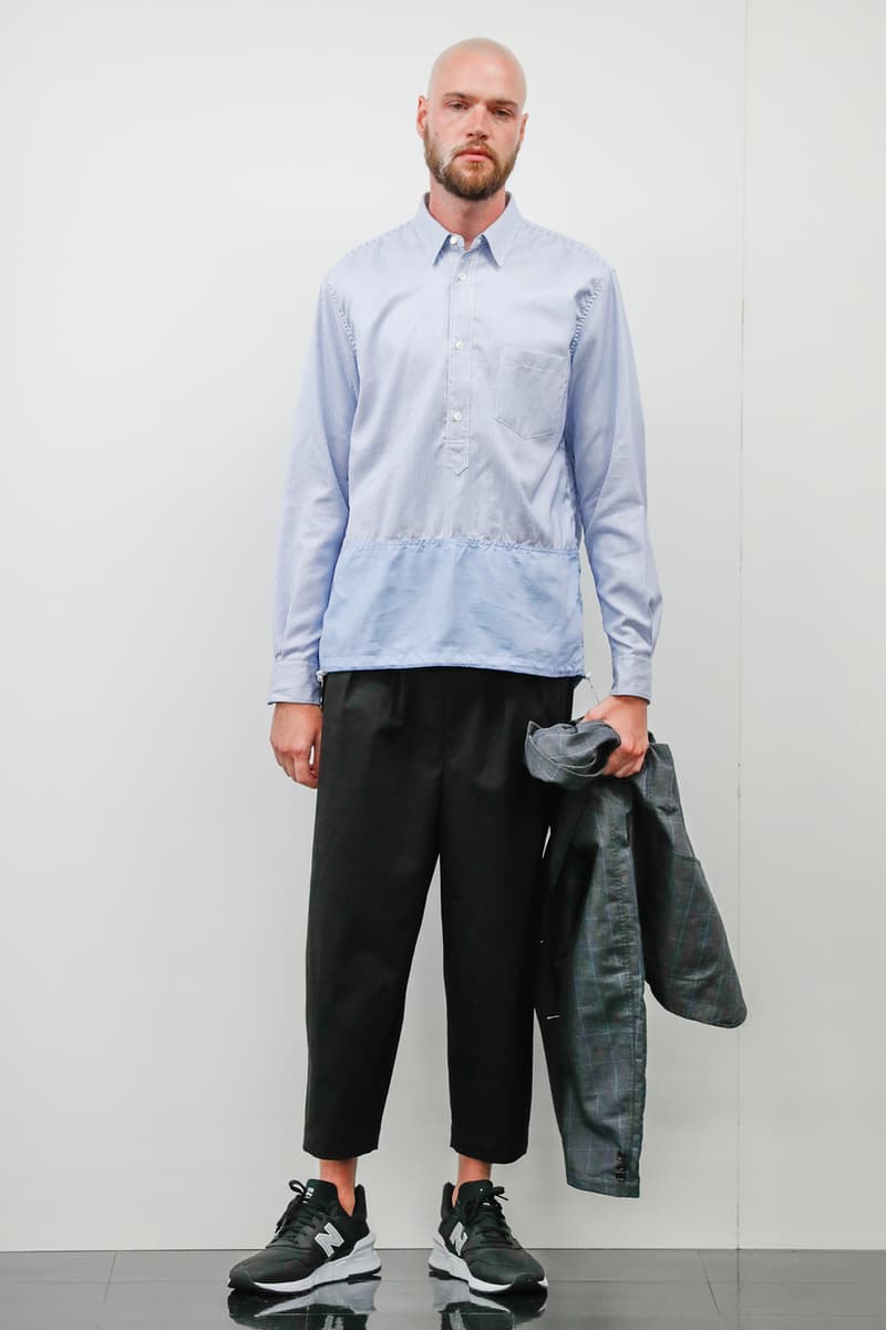 ブレることなく機能美を追求し続けた COMME des GARÇONS HOMME 2019年春夏コレクション 細部まで渡辺淳弥らしい気の利いたギミック盛りだくさんの最新アイテムをチェック 渡辺淳弥 COMME des GARÇONS HOMME コム デ ギャルソン オム 2019年春夏コレクション New Balance ニューバランス フットウェア ジャカードデザイン リラックスシルエット アーバン ミリタリー HYPEBEAST ハイプビースト