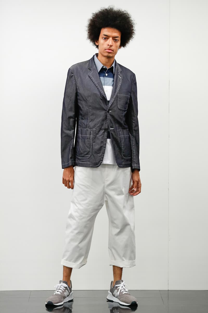 ブレることなく機能美を追求し続けた COMME des GARÇONS HOMME 2019年春夏コレクション 細部まで渡辺淳弥らしい気の利いたギミック盛りだくさんの最新アイテムをチェック 渡辺淳弥 COMME des GARÇONS HOMME コム デ ギャルソン オム 2019年春夏コレクション New Balance ニューバランス フットウェア ジャカードデザイン リラックスシルエット アーバン ミリタリー HYPEBEAST ハイプビースト