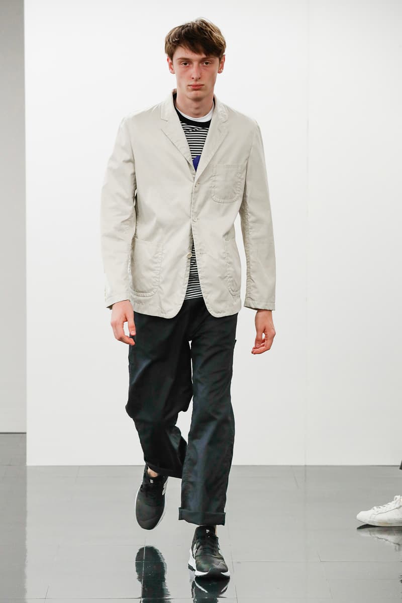 ブレることなく機能美を追求し続けた COMME des GARÇONS HOMME 2019年春夏コレクション 細部まで渡辺淳弥らしい気の利いたギミック盛りだくさんの最新アイテムをチェック 渡辺淳弥 COMME des GARÇONS HOMME コム デ ギャルソン オム 2019年春夏コレクション New Balance ニューバランス フットウェア ジャカードデザイン リラックスシルエット アーバン ミリタリー HYPEBEAST ハイプビースト