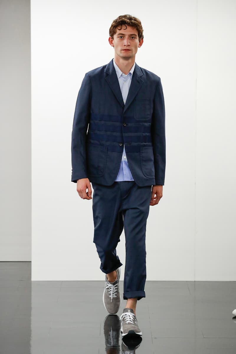 ブレることなく機能美を追求し続けた COMME des GARÇONS HOMME 2019年春夏コレクション 細部まで渡辺淳弥らしい気の利いたギミック盛りだくさんの最新アイテムをチェック 渡辺淳弥 COMME des GARÇONS HOMME コム デ ギャルソン オム 2019年春夏コレクション New Balance ニューバランス フットウェア ジャカードデザイン リラックスシルエット アーバン ミリタリー HYPEBEAST ハイプビースト