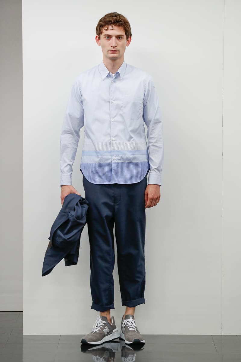 ブレることなく機能美を追求し続けた COMME des GARÇONS HOMME 2019年春夏コレクション 細部まで渡辺淳弥らしい気の利いたギミック盛りだくさんの最新アイテムをチェック 渡辺淳弥 COMME des GARÇONS HOMME コム デ ギャルソン オム 2019年春夏コレクション New Balance ニューバランス フットウェア ジャカードデザイン リラックスシルエット アーバン ミリタリー HYPEBEAST ハイプビースト
