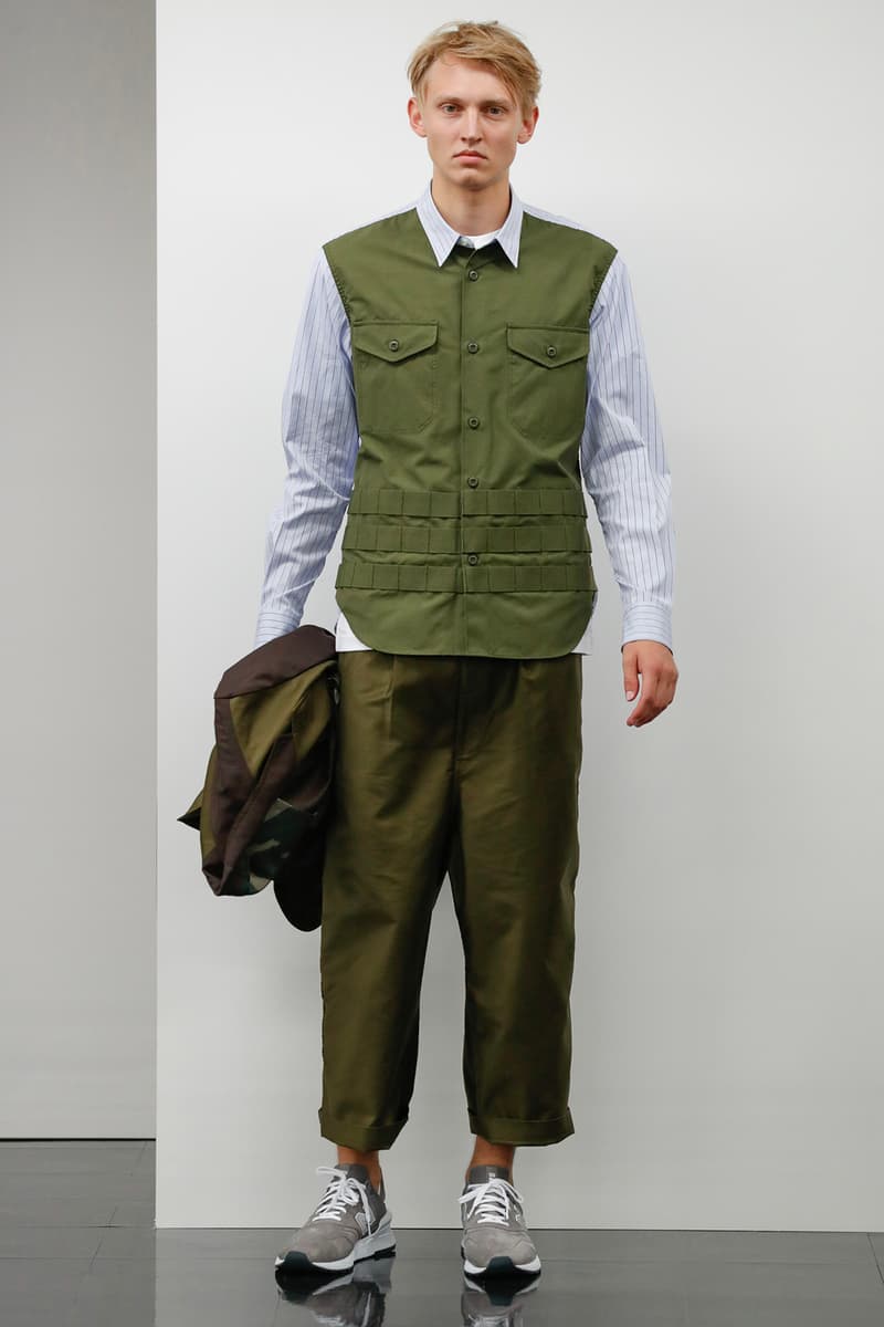 ブレることなく機能美を追求し続けた COMME des GARÇONS HOMME 2019年春夏コレクション 細部まで渡辺淳弥らしい気の利いたギミック盛りだくさんの最新アイテムをチェック 渡辺淳弥 COMME des GARÇONS HOMME コム デ ギャルソン オム 2019年春夏コレクション New Balance ニューバランス フットウェア ジャカードデザイン リラックスシルエット アーバン ミリタリー HYPEBEAST ハイプビースト