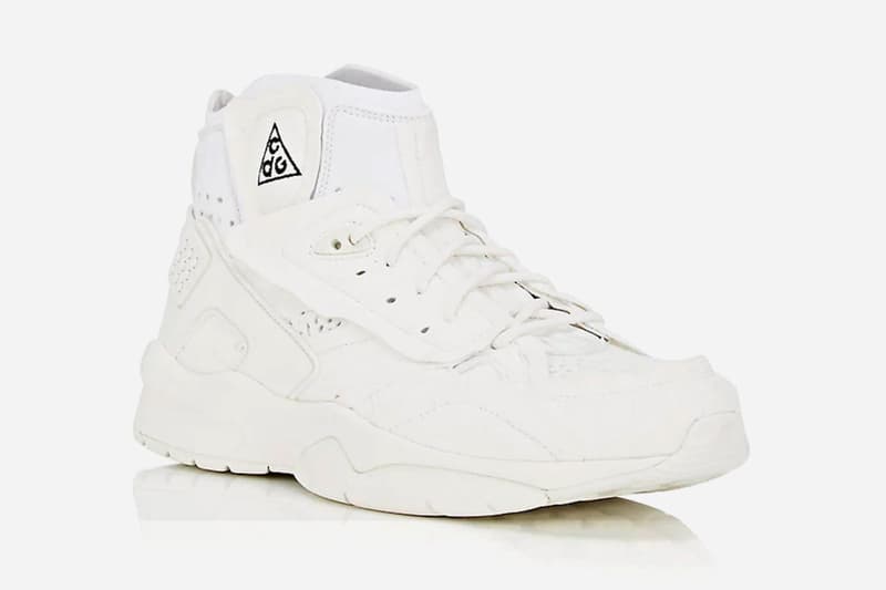 COMME des GARÇONS HOMME PLUS x Nike ACG による新作コラボモデルのプレオーダーが開始 DIY精神を宿した旬なダブルネームスニーカーが『Barneys New York』に突如出現 COMME des GARÇONS HOMME PLUS コム デ ギャルソン オム プリュス Nike ACG ナイキ エーシージー Air Mowabb Barneys New York オンライン Air Huarache プレオーダー 約33,315円 HYPEBEAST ハイプビースト