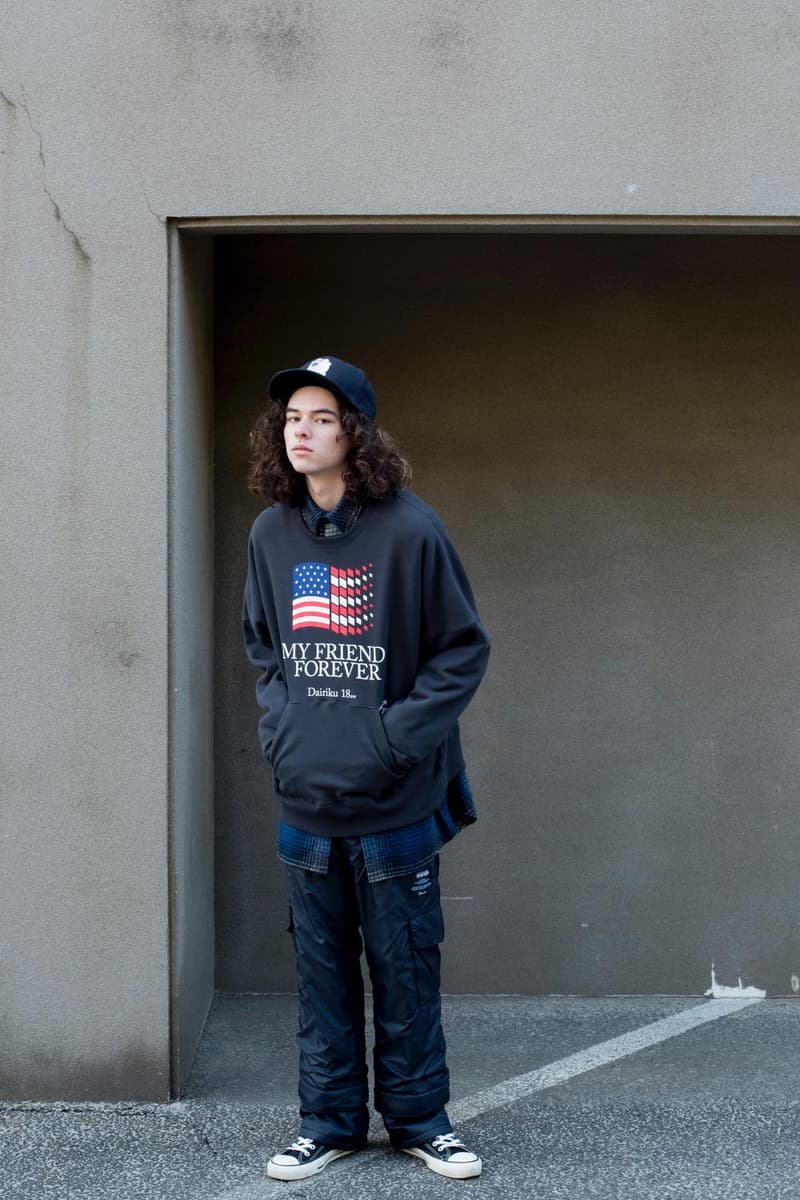 注目の新鋭ドメスティックブランド DAIRIKU が2018年秋冬ルックブックを公開 