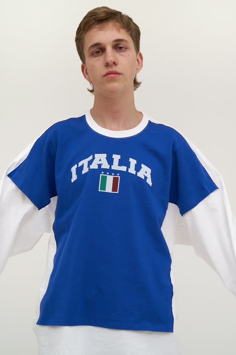 LVMH Prize で日本人初の快挙を成し遂げた doublet の2018年秋冬コレクションにクローズアップ 今最も世界から熱視線を集める井野将之のクリエイションはヘッズならずとも必見 2018 Young Designers Prize doublet ダブレット 2018年秋冬シーズン ルックブック 井野将之 ベドジャン スーベニアジャケット ロングスリーブカットソー 画像準備中 ベルト 柄ソックス HYPEBEAST ハイプビースト